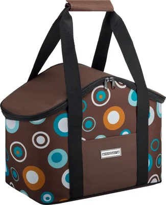 Produktbild von anndora Kühltasche 20 L - braun retroIsoliertasche - Dunkelbraun