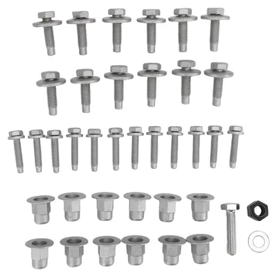 Image de Kit de fixation Sidestep 68193128AB en acier haute résistance pour RAM 1500, 2500, 3500, 4500 et 5500