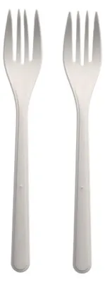 Zdjęcie produktu dla Papstar GabelnPP weiss Länge 185mm 50 Stück 96427