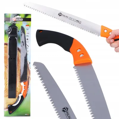 Image de Polax Scie de jardin 70-015 lame 300mm plastique
