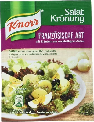 Produktbild von 5 x Knorr - Salatkrönung - Französische Art - 5er