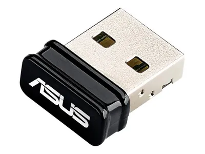 Obrázok produktu pre ASUS USB-N10 Nano B1 N150, Interný, Bezdrôtový, USB, WLAN, 150 Mbit/s, Čierna