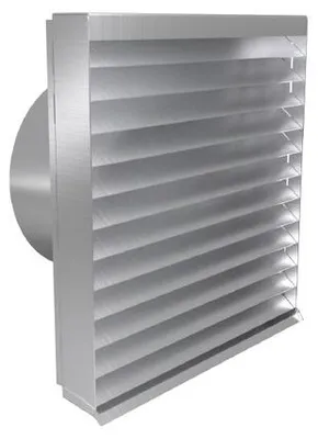 Image de Déflecteur de pluie Kermi X-Well DN160 en acier inoxydable