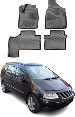 Immagine prodotto di 1995-2010 VW Sharan tappetini TPE nero 4 pz