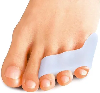 Produktbild von Teenspreiders für kleine Zehen, Teenschutz für kleine Zehen, Gel-Schutz für überlappende Zehen