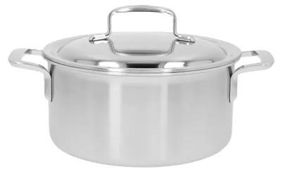 Zdjęcie produktu dla Demeyere - Garnek niski z pokrywką 5-Plus 20cm/3L