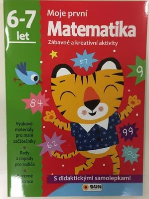 Obrázek produktu pro Moje první matematika 6-7 let - s didaktickými samolepkami