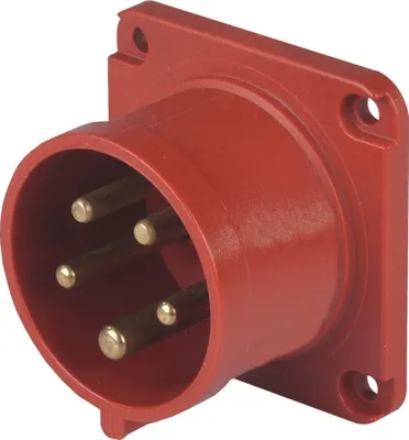 Produktbild von CEE Einbaustecker 32A 5-polig IP44 400V Starkstrom