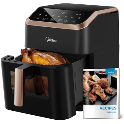 Heißluftfritteuse 7 l, 7 Programme, HeatXpress, 1800 W, Antihaftbeschichtung