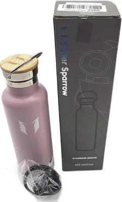 Produktbild von Super Sparrow Trinkflasche Edelstahl Sportflasche 620ml Auslaufsicher BPA Frei Thermoskanne