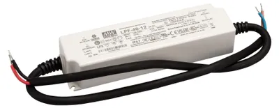 Produktbild von MEANWELL LPF-40-12, Installationsnetzteil, IP67 40W 12V 3,34A CV+CC