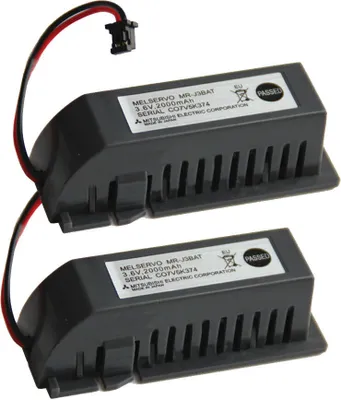 Two identical battery packs are shown against a white background.