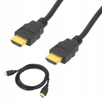 Image de Câble HIGH SPEED HDMI 2.0 1,5 mètre or avec Ethernet & ARC