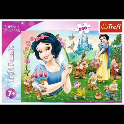 Produktbild von Puzzle Trefl 200 Teile Schneemädchem Disney