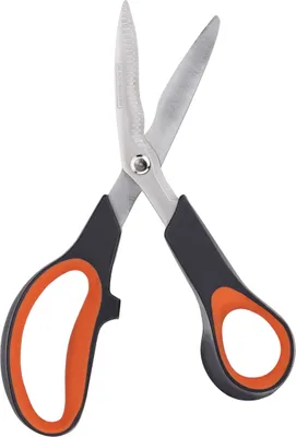 Produktbild von BLACK+DECKER Blumenschere Multifunktionale Gartenschere Stahlklinge Kunststoffgriff Blumenschneider und Gartenschere Schwarz/Orange