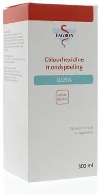 Produktbild von Fagron Chlorhexidin-Mundspülung 0,05 % (300 ml)