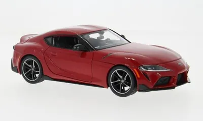 Produktbild von Maisto 32917 Toyota Supra GT rot 2021 Maßstab 1:24