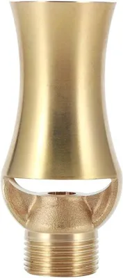 Immagine prodotto di Testine di spruzzo con adattatore in rame per fontane, filettatura interna G1/2", filettatura esterna G3/4", per irrigatori da giardino e distributori d'acqua.