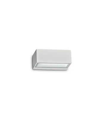 Produktbild von Moderne Wandleuchte Twin Aluminium Weiß 1 Licht G9 3W 3000K Warmes Licht