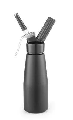 Produktbild von HENDI Sahnespender schwarz 0,5 l alu.Kitchen Line