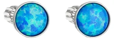 Immagine prodotto di Orecchini in argento con opale sintetico blu 11001.3 blu