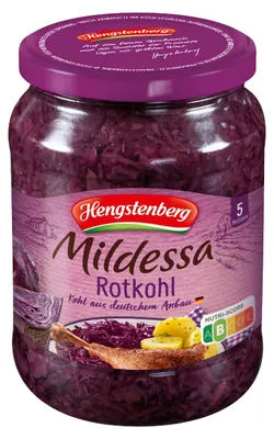 Immagine prodotto di Cavolo rosso Hengstenberg Mildessa Cavolo rosso delicato pronto per il consumo 680g