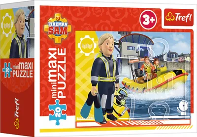Zdjęcie produktu dla Puzzle TREFL Strażak Sam: Na wodzie 20 elementów