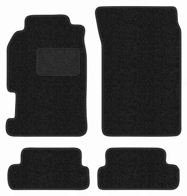 Immagine prodotto di Tappetini in moquette per Honda Prelude V 1996-2001 (coupé) – set 4 pezzi, antracite, su misura – Wielganizator ANTHRA