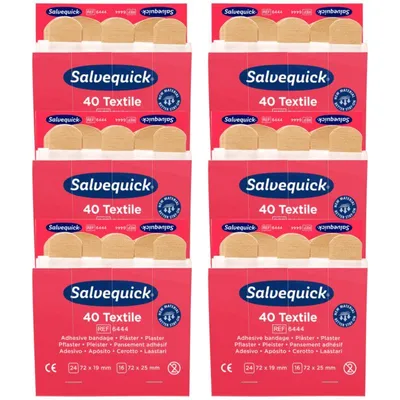 Produktbild von CEDERROTH Salvequick Nachfüllpackung Textilpflaster sortiert in 2 Größen