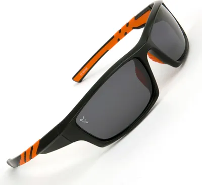 Produktbild von Fox Sunglasses Black Orange wraps grey lense - Polbrille