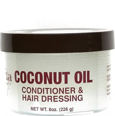 Produktbild von Kuza Hair Kokosnussöl Spülung & Haar Dressing 8oz 226g