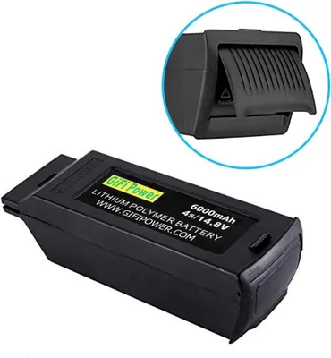 Obrázek produktu pro 14,8 V 6000 mAh 4S vysoce výkonná LiPo baterie Kompatibilní s dronem YUNEEC Typhoon H