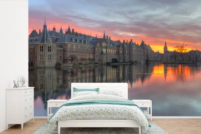 Obrázek produktu pro MuchoWow® Fototapety do obývacího pokoje nebo ložnice tapety vinylové motivy tapety Haag - Binnenhof - Ne 600x400cm
