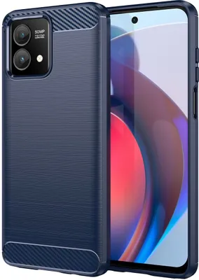 Produktbild von König Design Hülle kompatibel mit Kunststoff Soft Handyhülle - Handy Case Blau