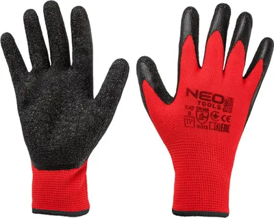 Produktbild von Latexbeschichtete Polyester-Crincle-Arbeitshandschuhe, 3121X, Größe 11