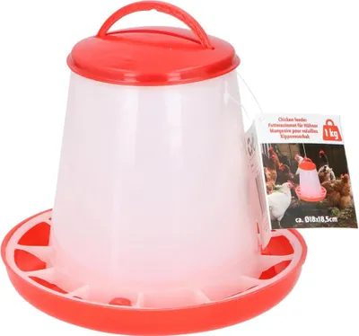 Image de Distributeur automatique de nourriture pour poules Lifetime ø18x18,5cm