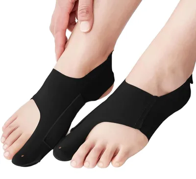Obrázek produktu pro Korekční pomůcka na palec u nohy (hallux valgus), sada 2 kusů pro větší pohodlí