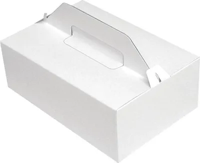 Immagine prodotto di Scatole per dessert con manici 18,5 x 15 x 9,5 cm - 50 pz