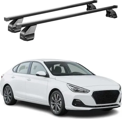 Obrázok produktu pre Priečniky Menabo pre Hyundai i30 Fastback 2016-2024 Čierna