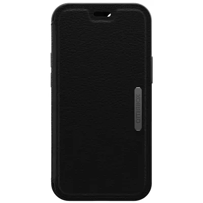 Produktbild von Strada Book Case für das iPhone 12 Mini - Schwarz