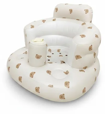 Image de InAndOutdoorMatch - Siège gonflable pour bébé - Antidérapant - Pour les bébés de 4 à 24 mois, Image générée par une IA