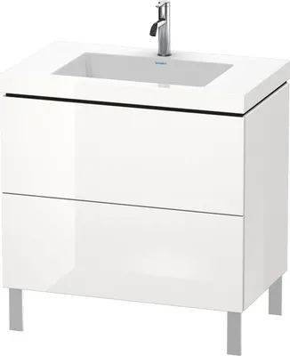 Produktbild von Duravit Duravit Waschtischunterbau L-CUBE WT Vero Air 698x800x480mm 1 HL we hgl