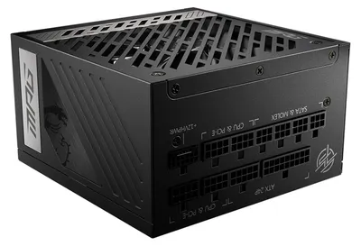 Immagine prodotto di MSI MPG A1000G PCIE5, 1000 W, 100 - 240 V, 50/60 Hz, attivo, 120 W, 1000 W
