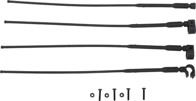 Productafbeelding van 4x RC-simulatieantenne-decoratie voor Axial SCX10 90046 UTB10 Capra, accessoire, kunststof