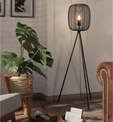 Obrázok produktu pre EGLO RINROE, Čierna, Univerzálne, Oceľ, IP20, II, E27