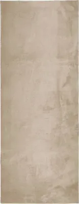 Produktbild von Teppich HUARTE Kurzflor Weich und Waschbar Sandfarben 80x200 cm