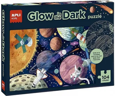 Obrázek produktu pro APLI Kids 18812, 104 kusů, Vesmír, 5 rok/roky