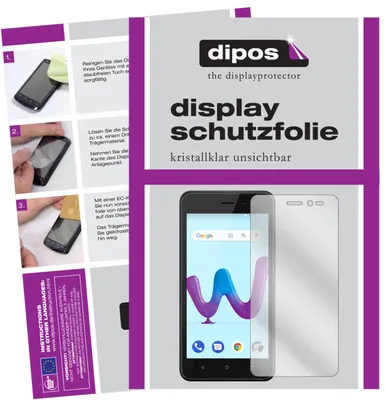 Produktbild von 2x Schutzfolie für Wiko Sunny 3 klar Displayschutzfolie Folie Display Schutz