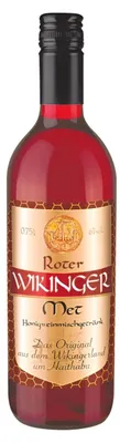 Obrázok produktu pre Originálna červená vikingská medovina Originál zo zeme Vikingov 750ml