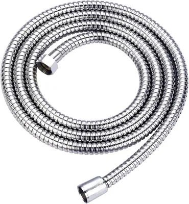 Imagen del producto de Manguera de ducha de acero inoxidable, de 150 cm, flexible y antitorsión, para ducha